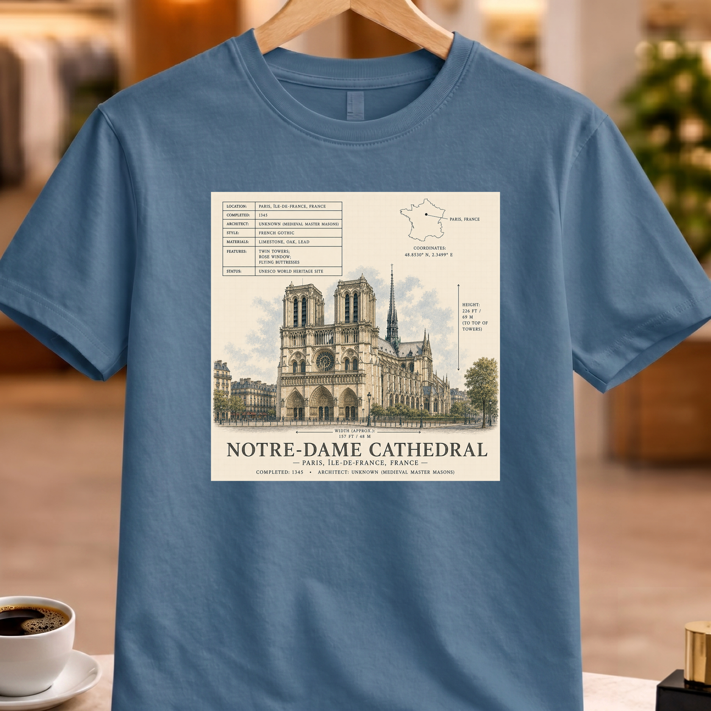 HERITAGE STRUCTURAL NOTRE DAME TEE