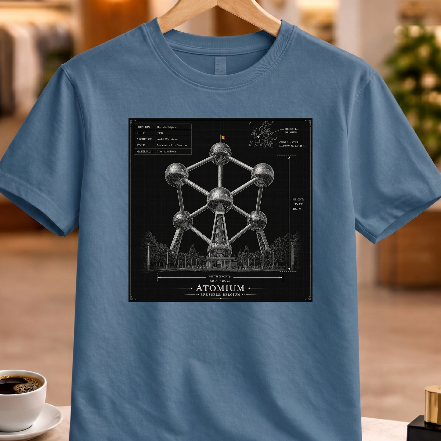 HERITAGE ARCHITECTURE ATOMIUM TEE
