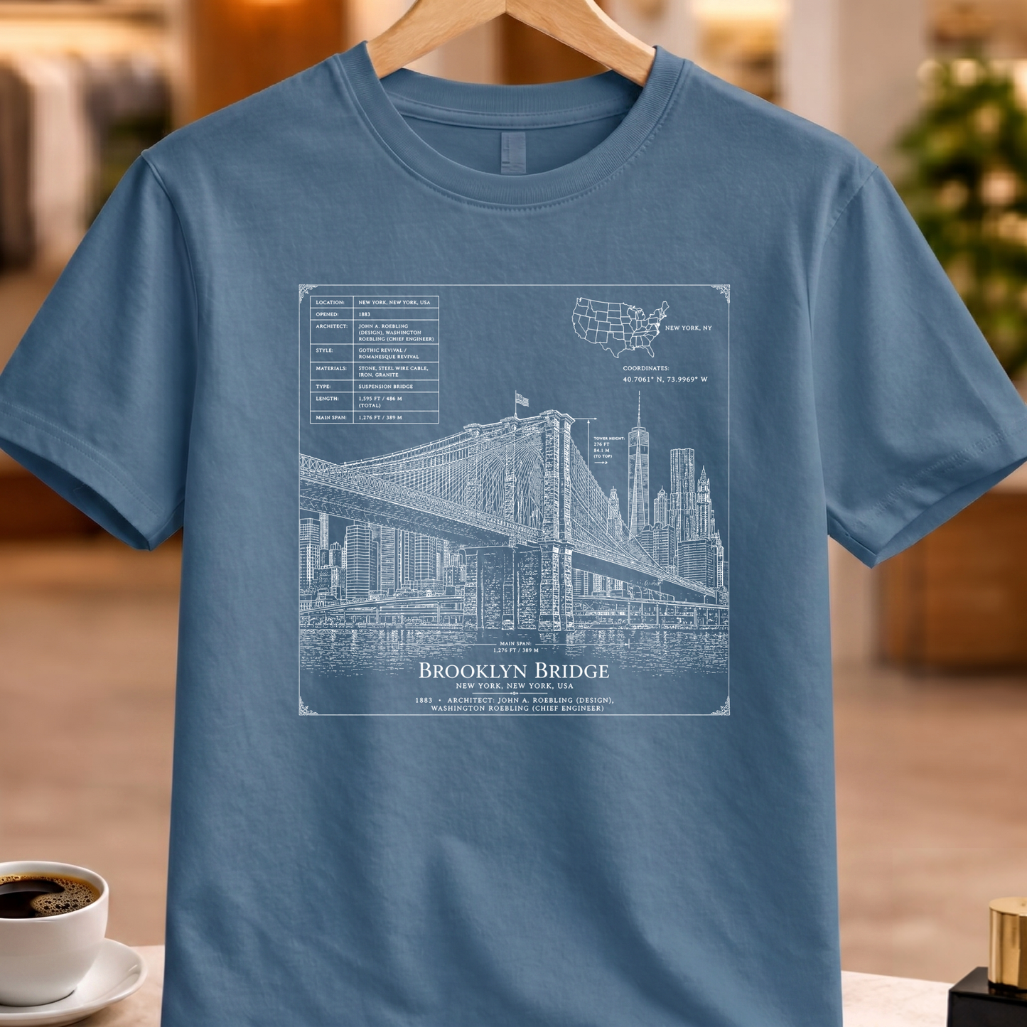 BROOKLYN BRIDGE T-SHIRT