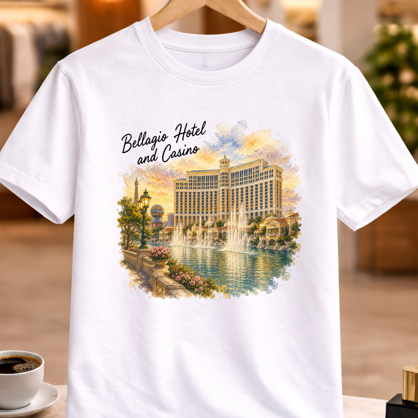 BELLAGIO HOTEL AND CASINO ART TEE