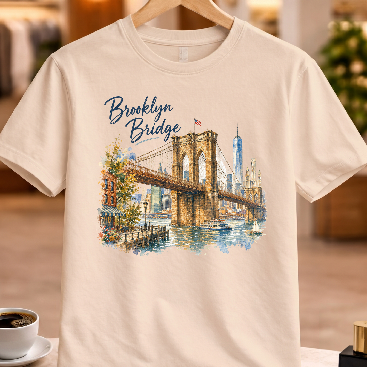 BROOKLYN BRIDGE ART TEE
