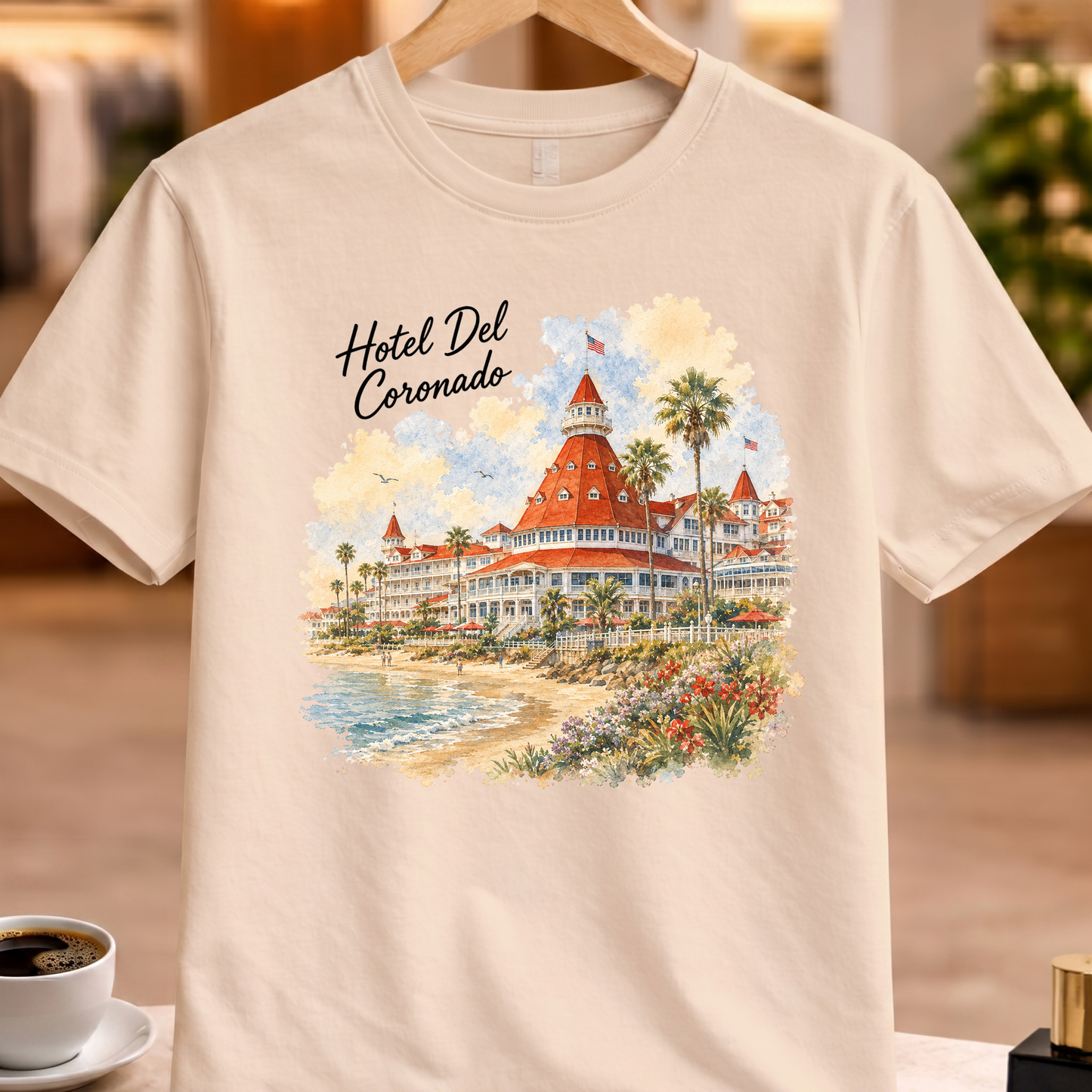 HOTEL DEL CORONADO ART TEE