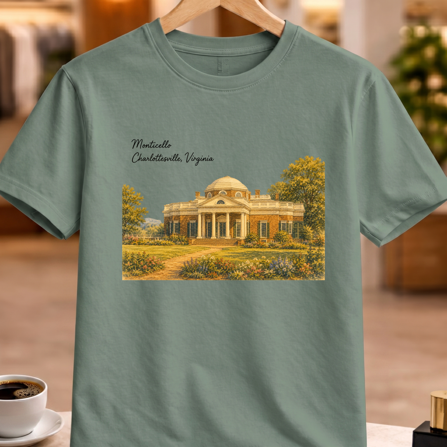 MONTICELLO ART TEE