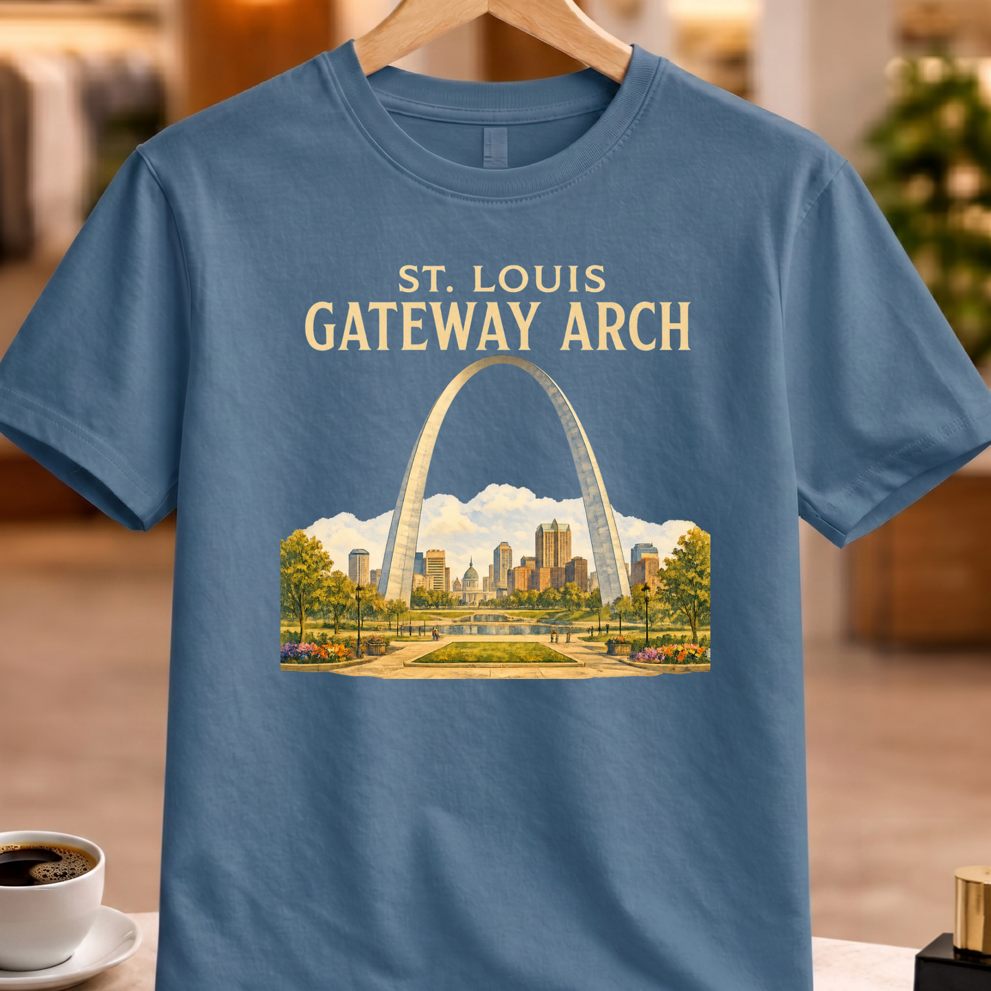 ST. LOUIS GATEWAY ARCH ART TEE