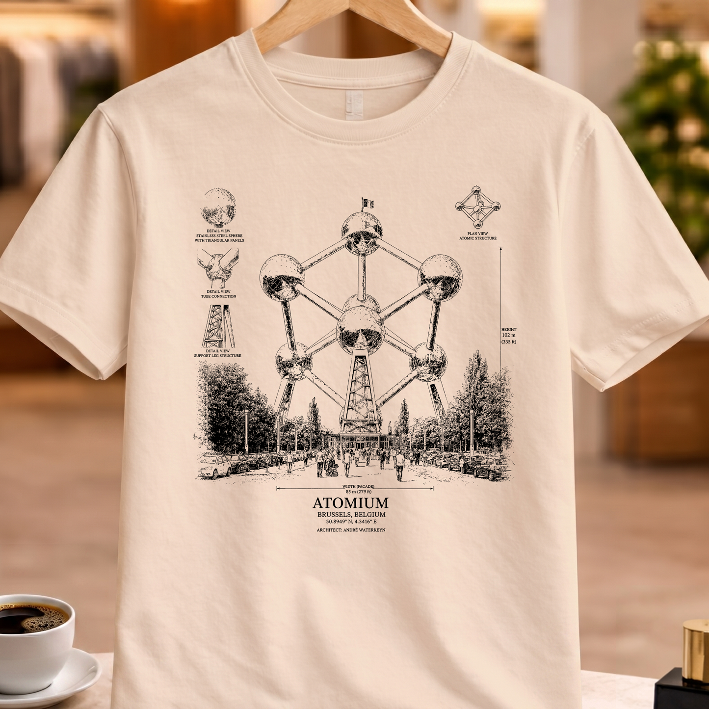 ATOMIUM STRUCTURAL TEE