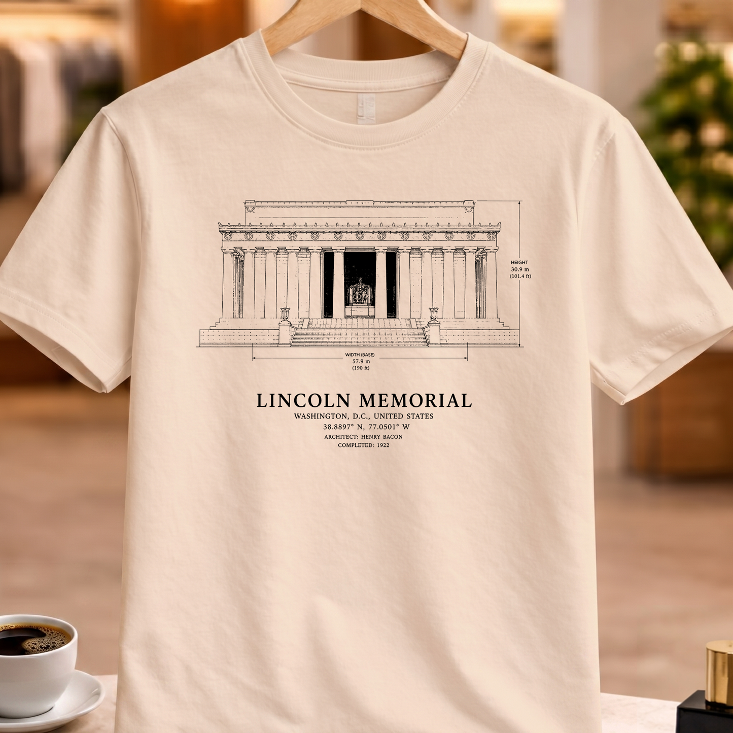 LINCOLN MEMORIAL STRUCTURAL TEE