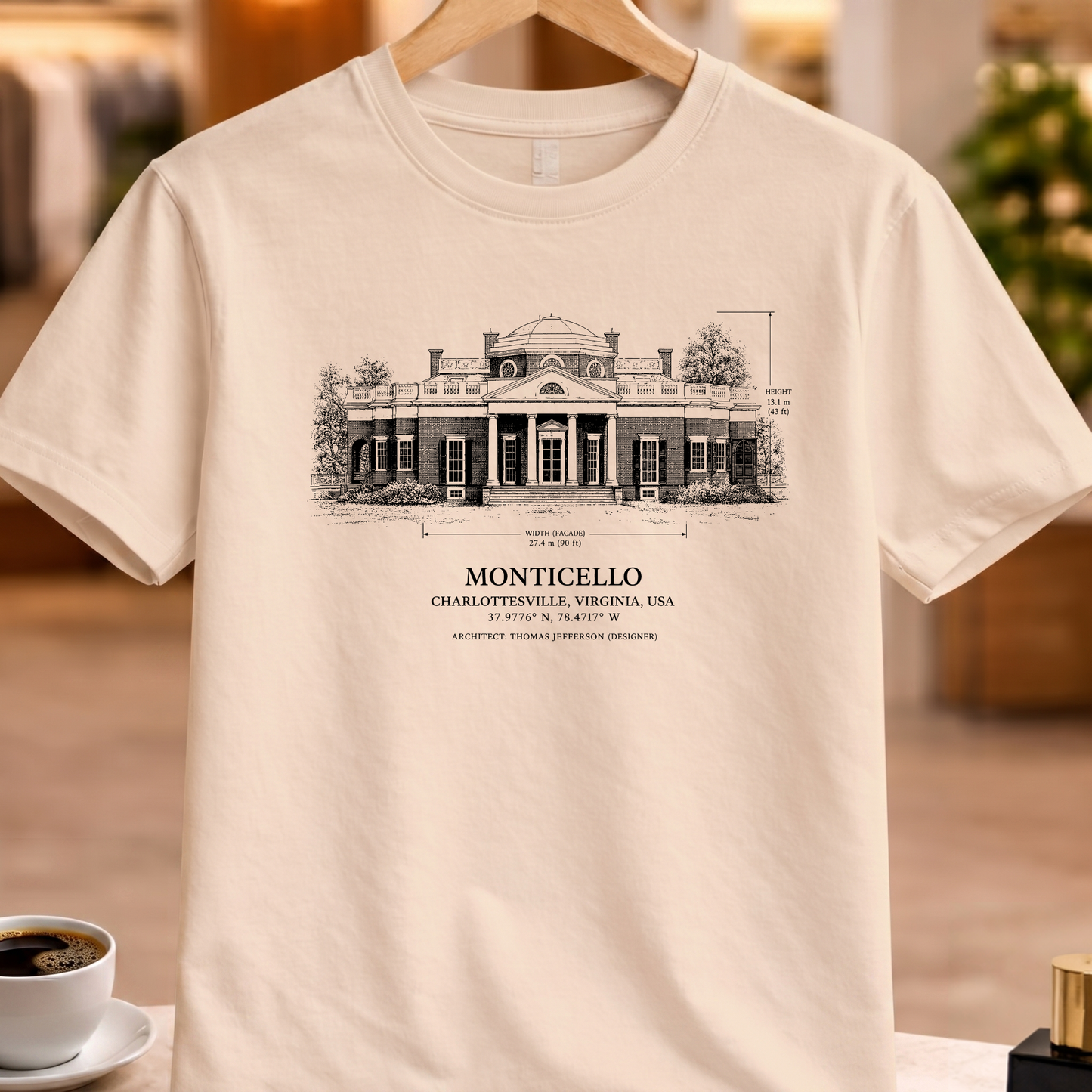 MONTICELLO STRUCTURAL TEE