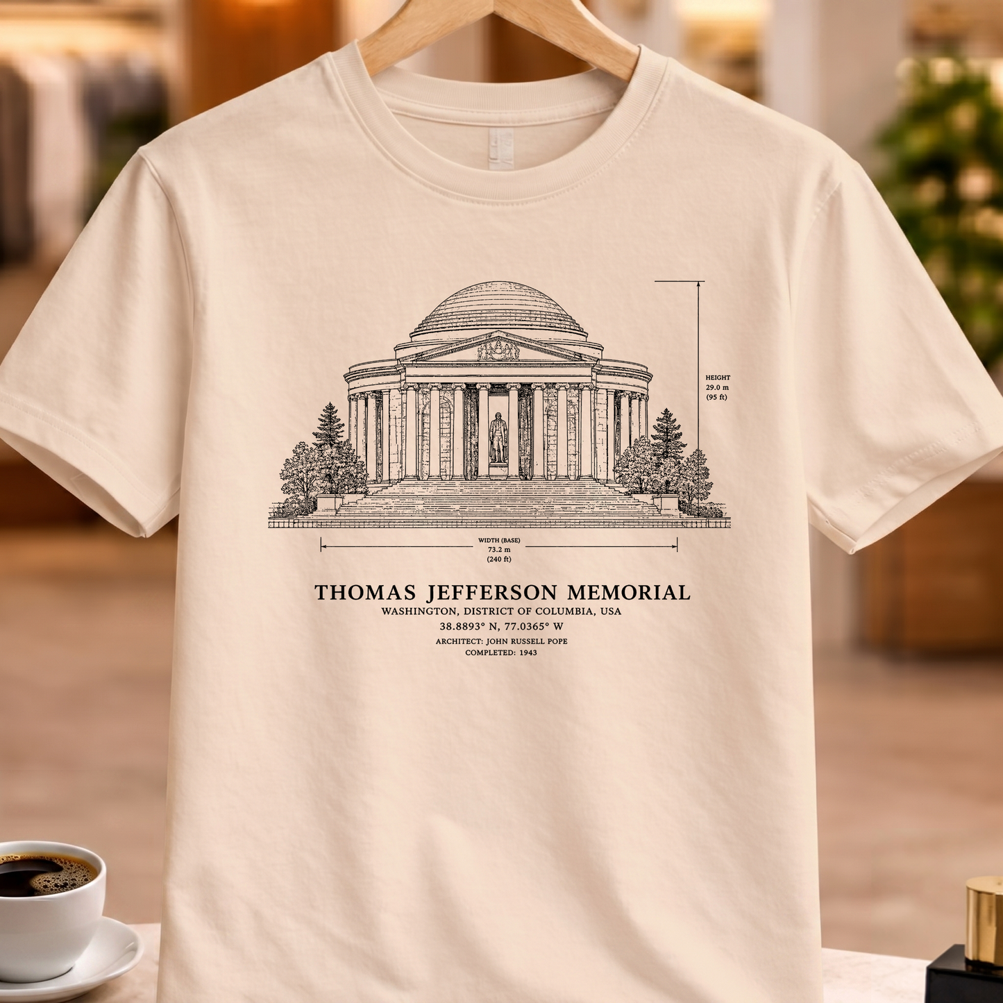 THOMAS JEFFERSON MEMORIAL STRUCTURAL TEE