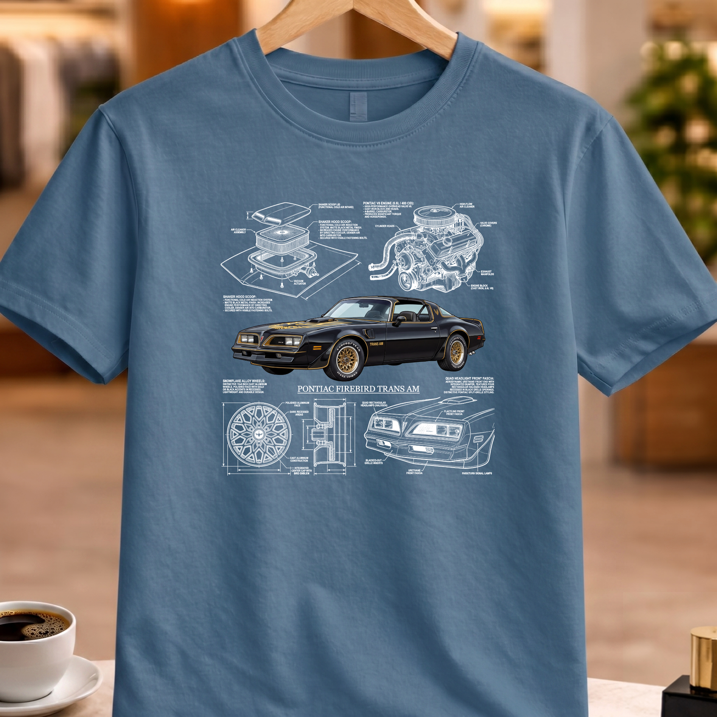 PONTIAC FIREBIRD TRANS AM T-SHIRT