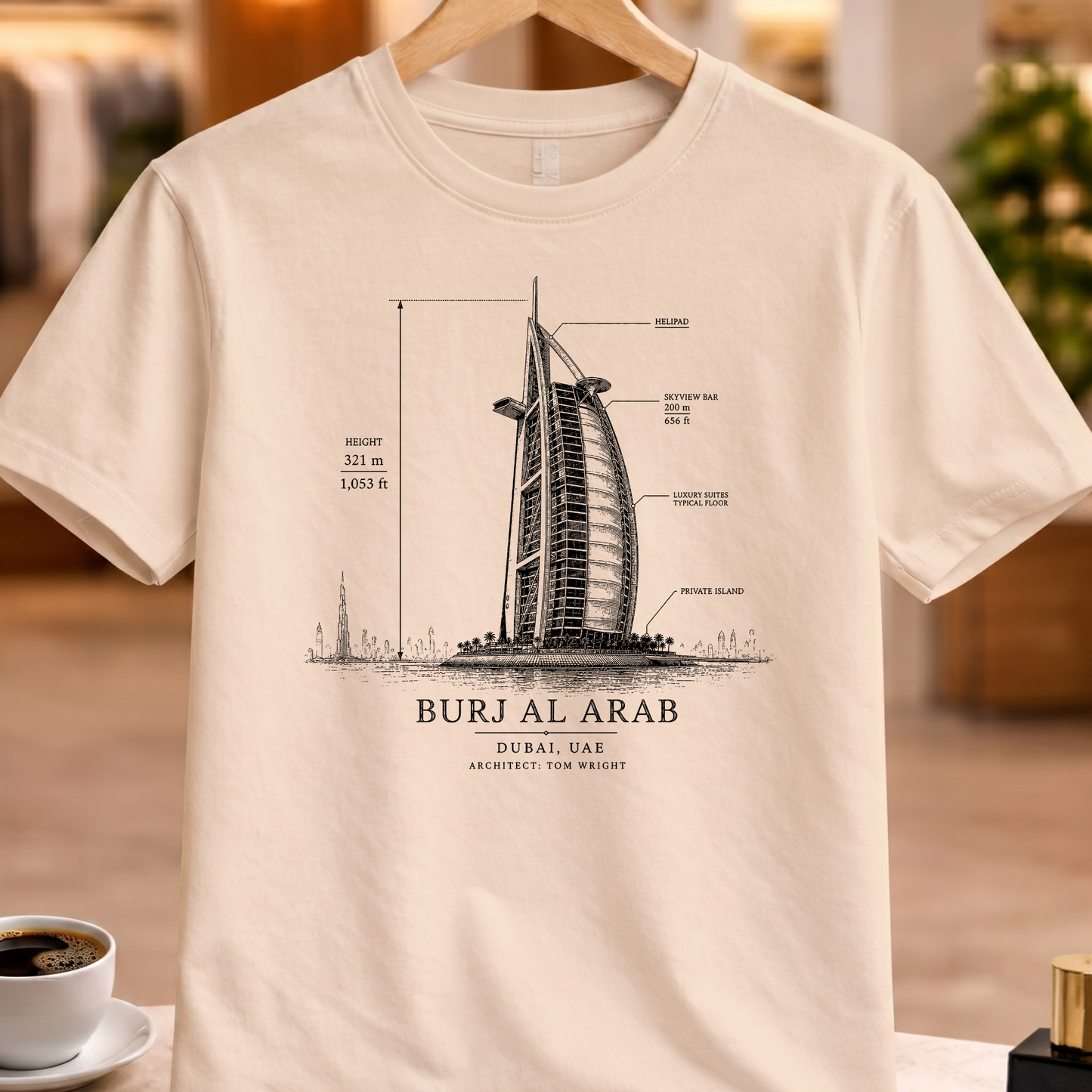 BURJ AL ARAB STRUCTURAL TEE