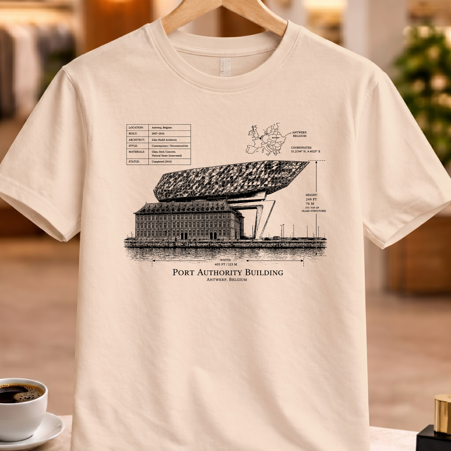 PORT AUTHORITY BUILDING STRUCTURAL TEE