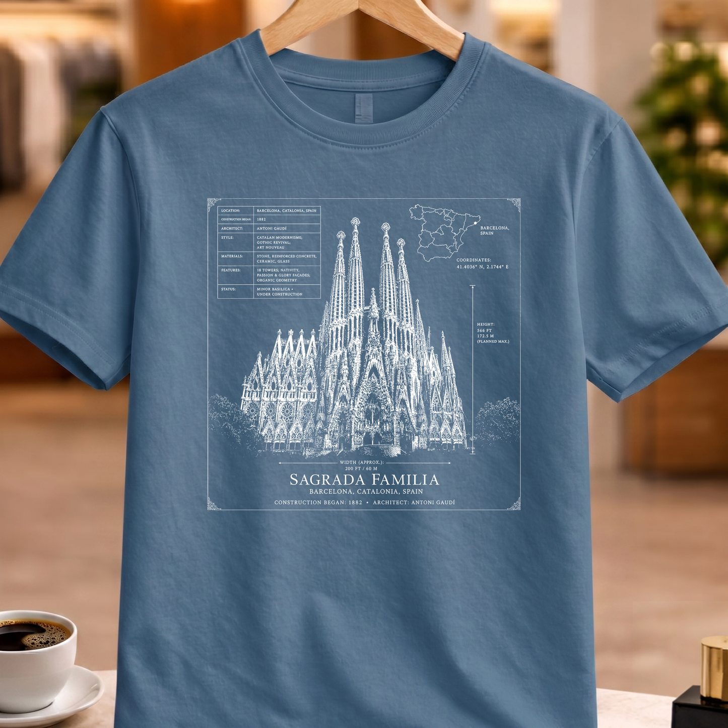 SAGRADA FAMILIA TECHNICAL TEE