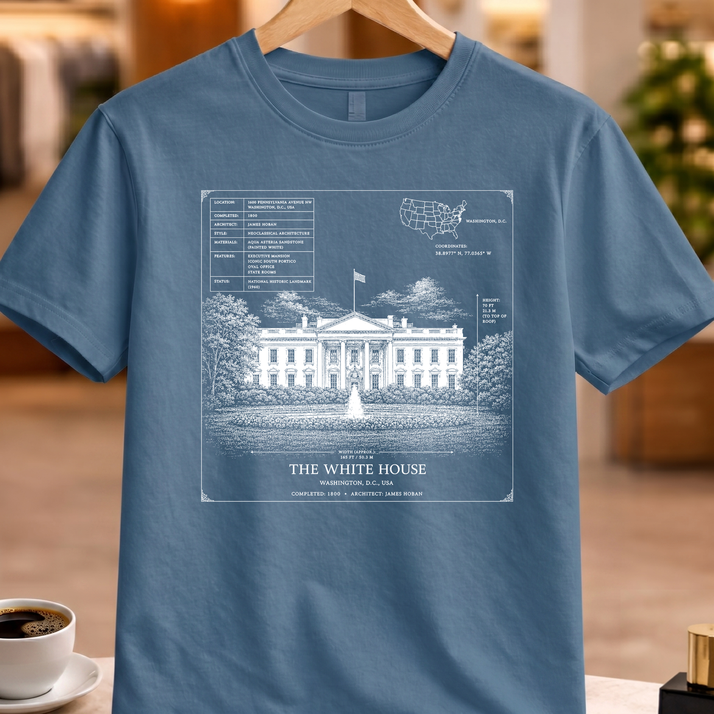 THE WHITE HOUSE TECHNICAL TEE