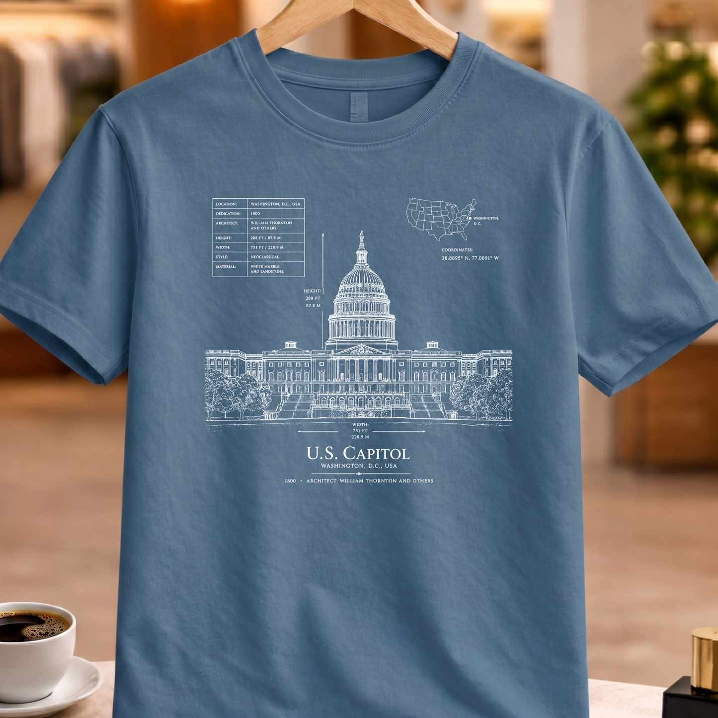 UNITED STATES CAPITOL TECHNICAL TEE