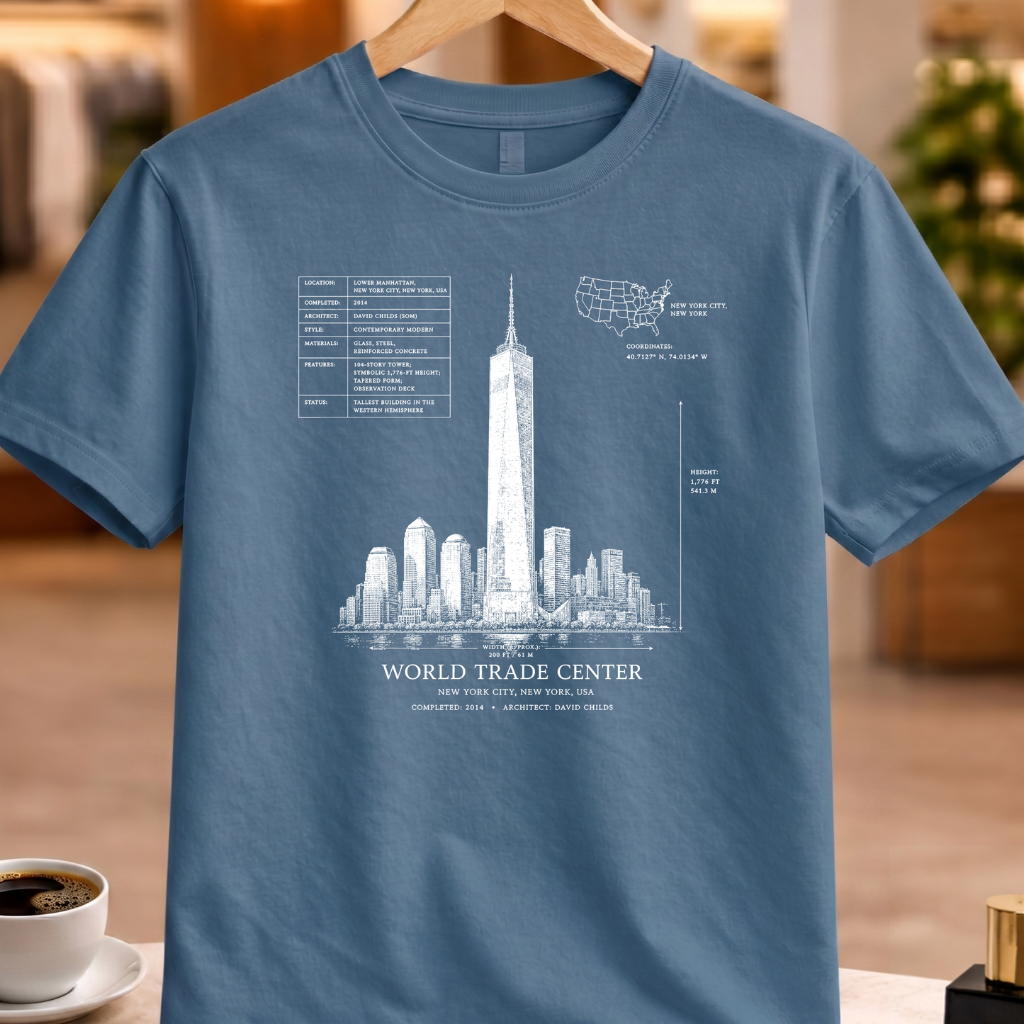 WORLD TRADE CENTER TECHNICAL TEE