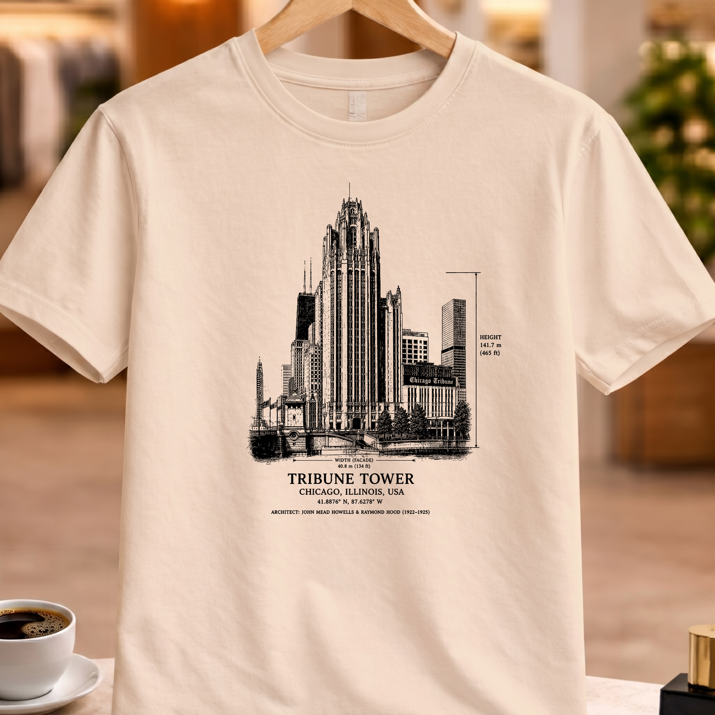 TRIBUNE TOWER STRUCTURAL TEE