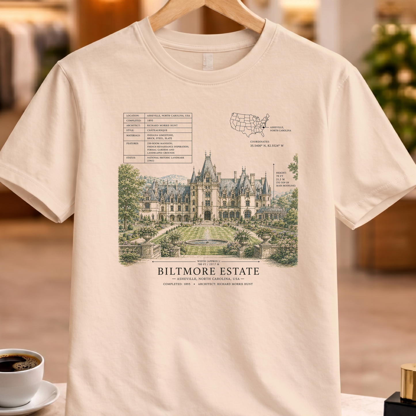 HERITAGE STRUCTURAL BILTMORE ESTATE TEE