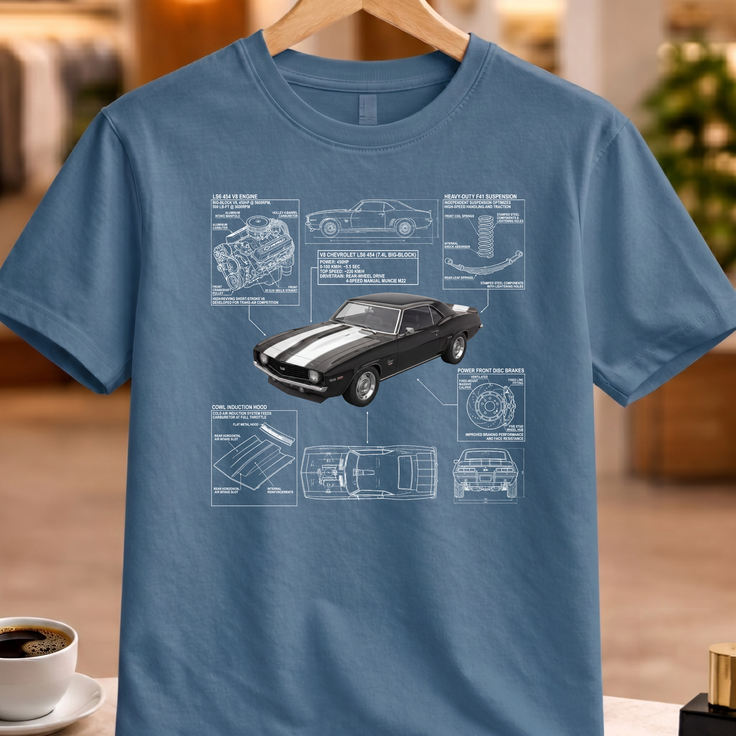 CHEVROLET IMPALA SS 1970 T-SHIRT