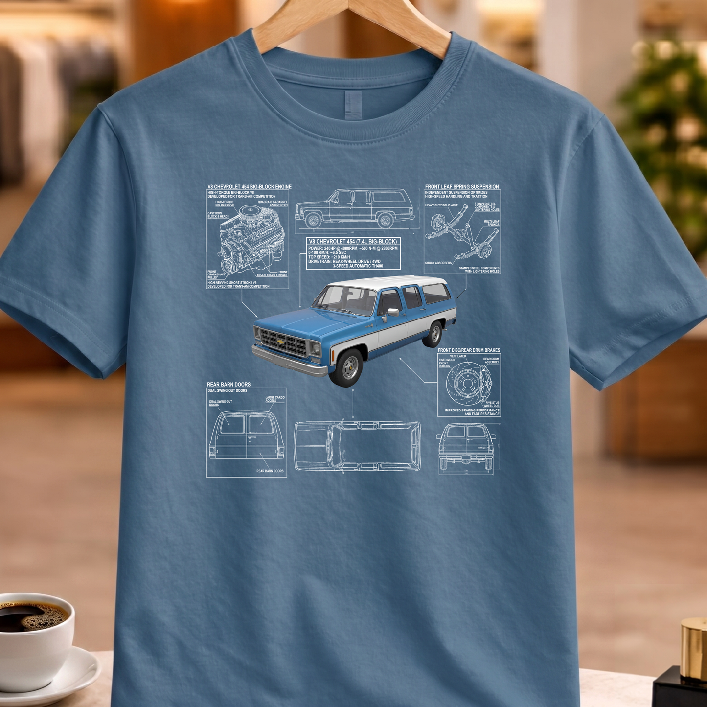 CHVROLET 454 T-SHIRT