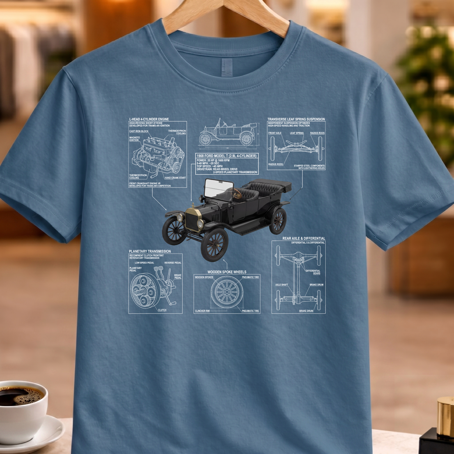 FORD MODEL 1908 T-SHIRT
