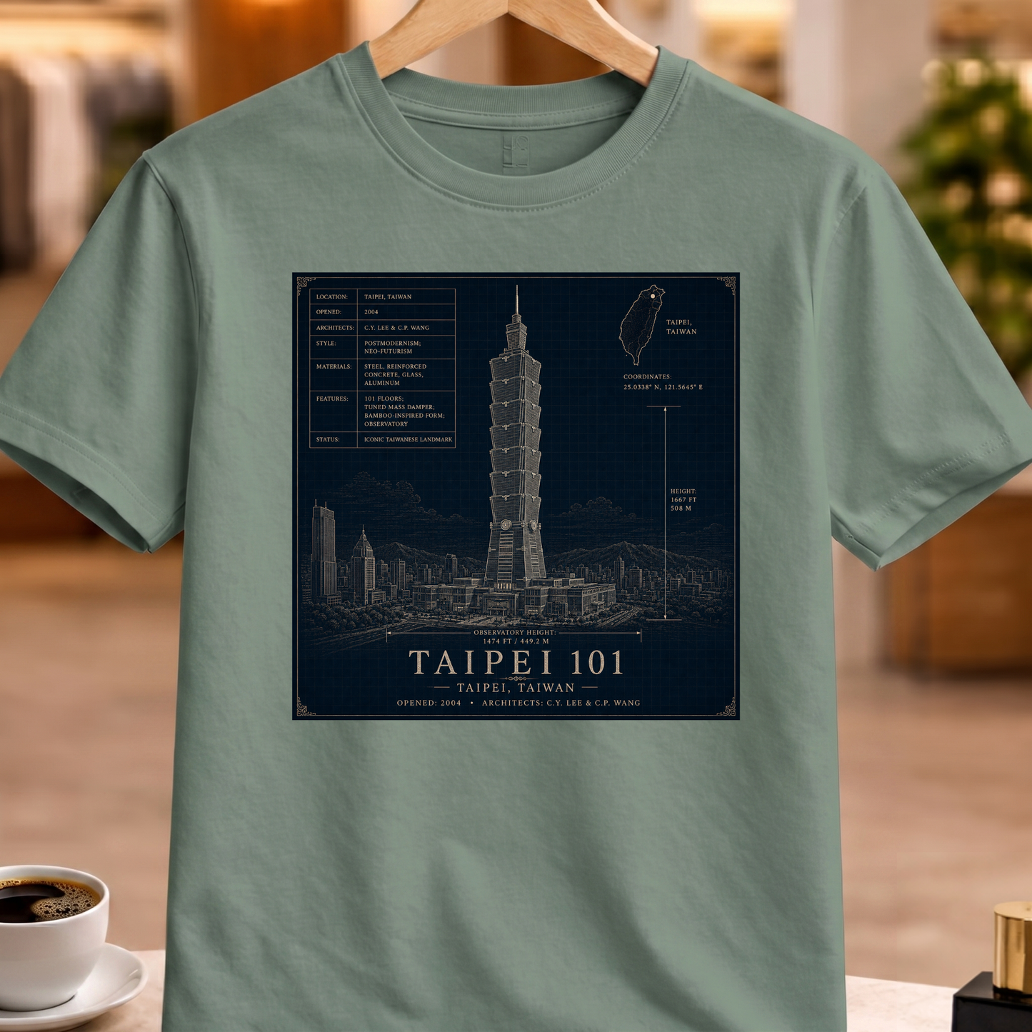HERITAGE ARCHITECTURE TAIPEI 101 TEE