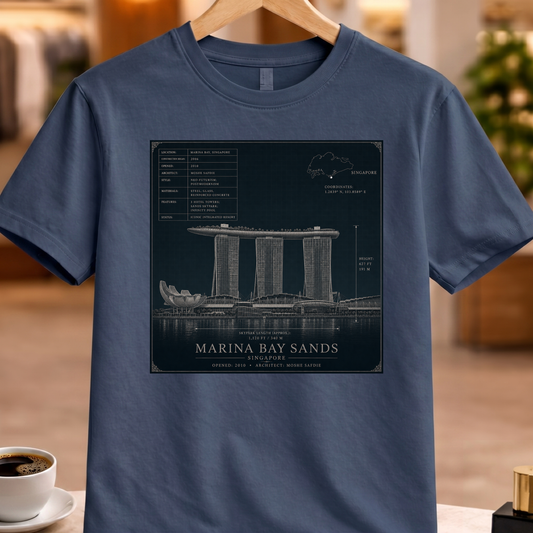 HERITAGE ARCHITECTURE MARINA BAY SANDS TEE