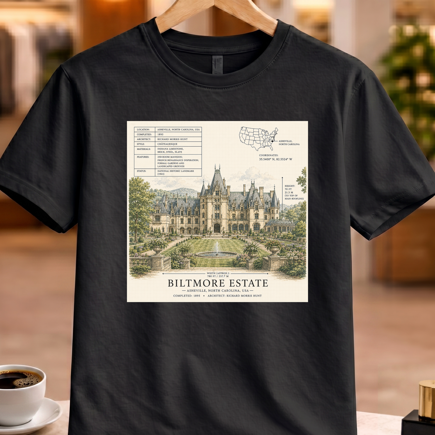 HERITAGE STRUCTURAL BILTMORE ESTATE TEE