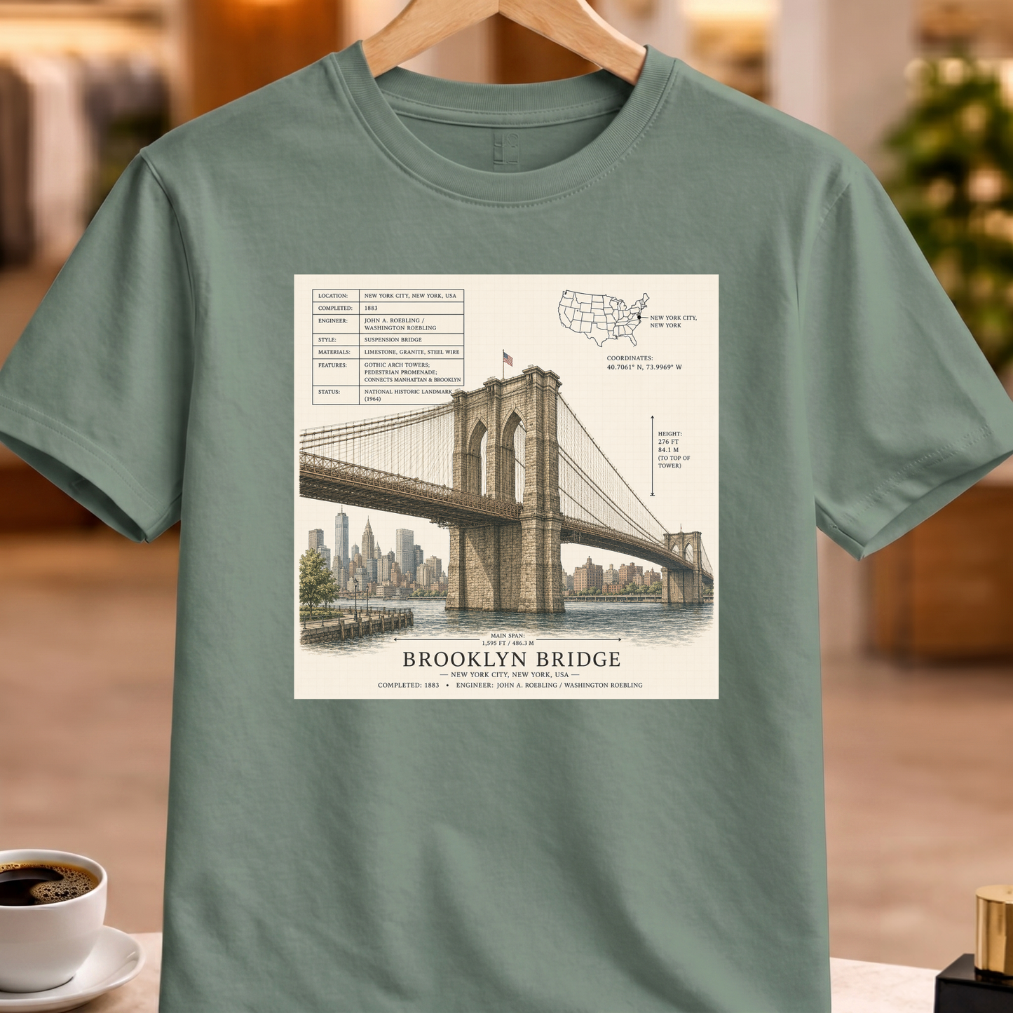 HERITAGE STRUCTURAL BROOKLYN BRIDGE TEE