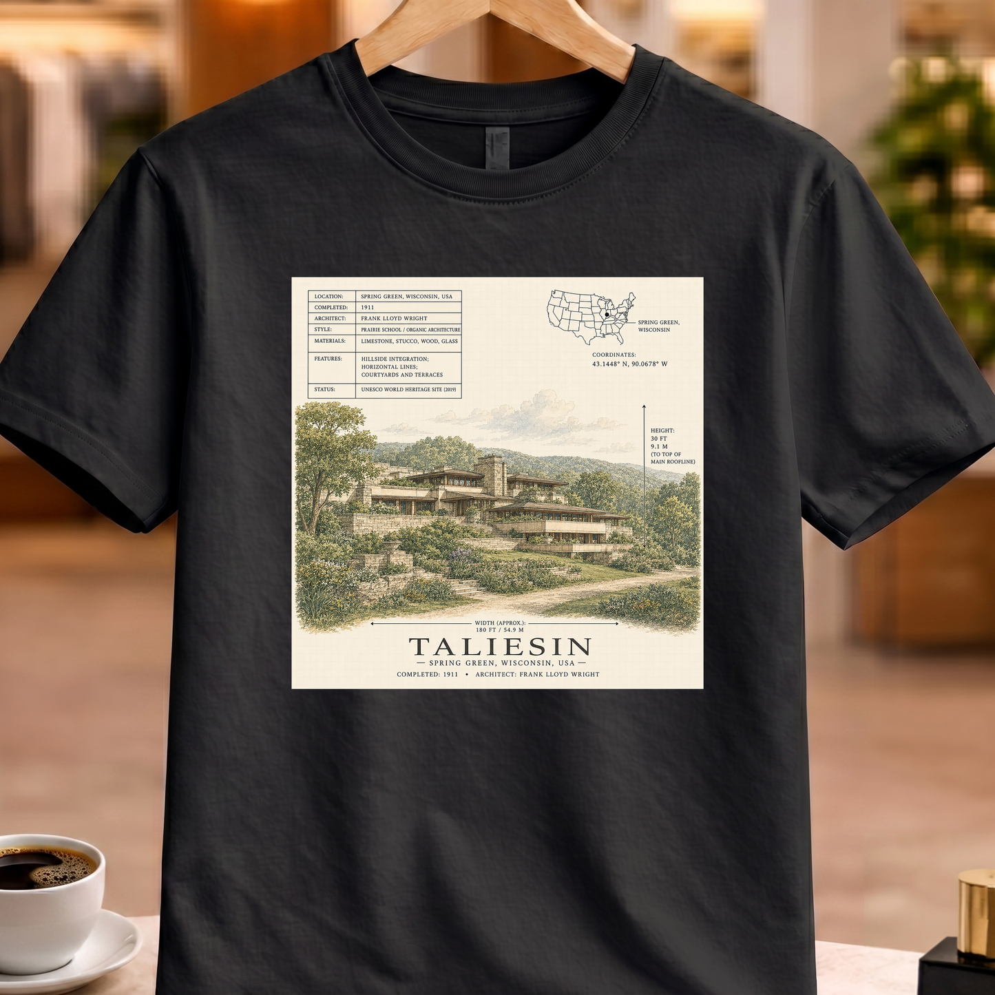 HERITAGE STRUCTURAL TALIESIN TEE
