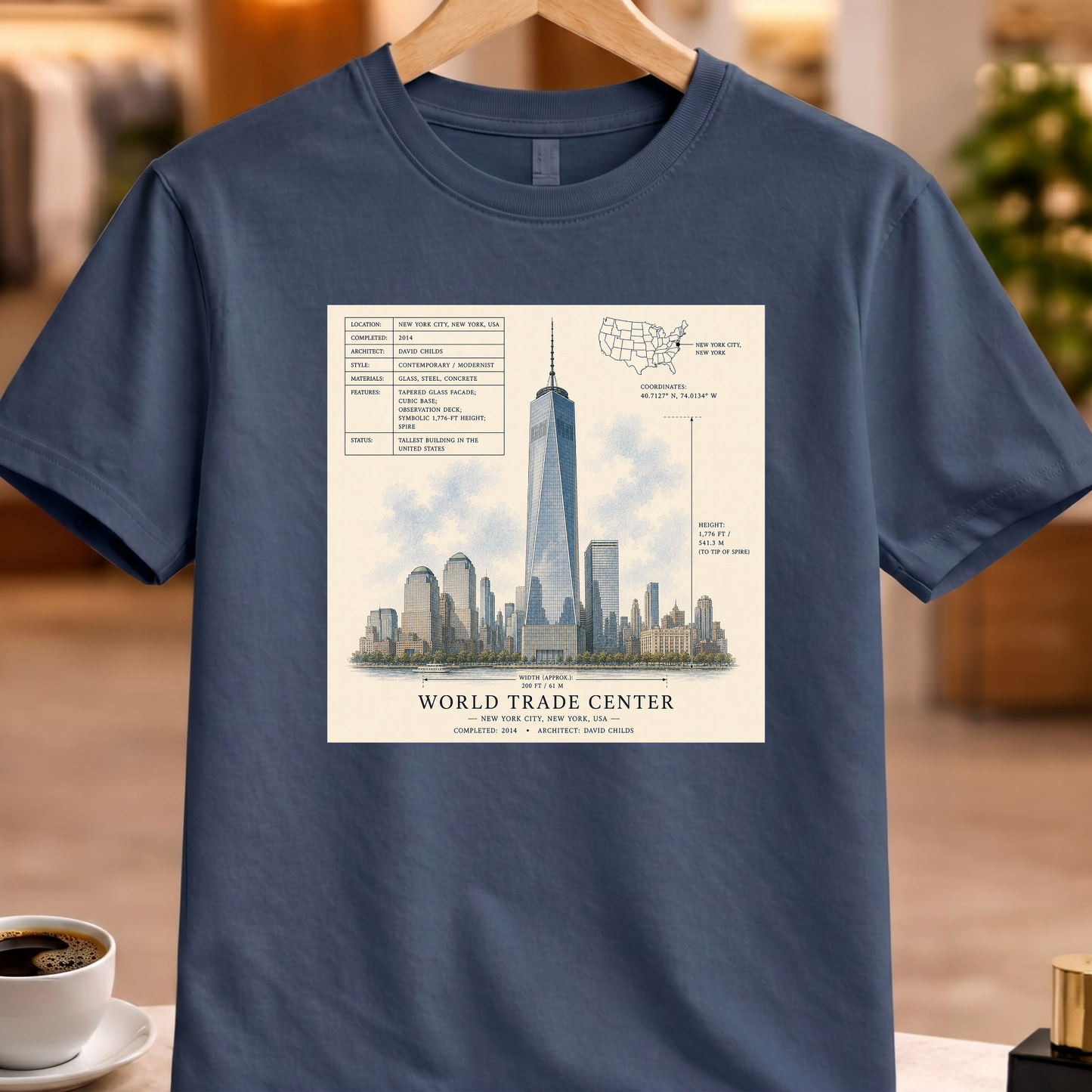 HERITAGE STRUCTURAL WORLD TRADE CENTER TEE