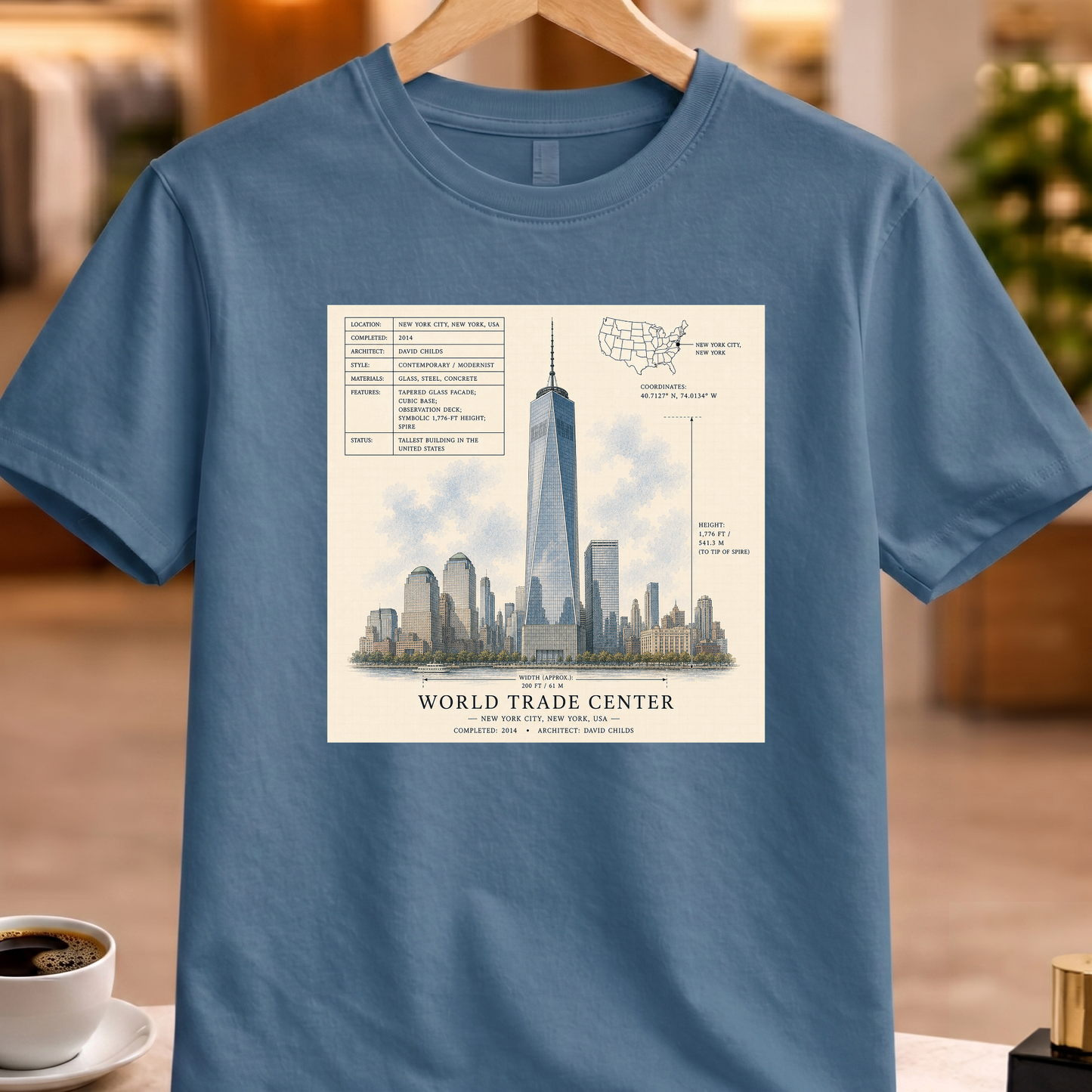 HERITAGE STRUCTURAL WORLD TRADE CENTER TEE