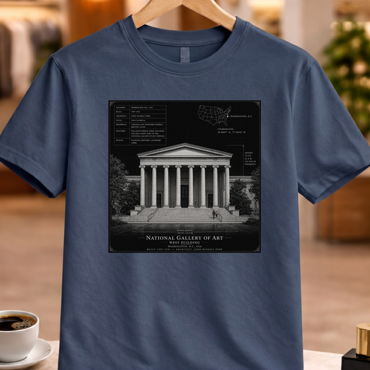 HERITAGE ARCHITECTURE NATIONAL GALLERY OF ART TEE
