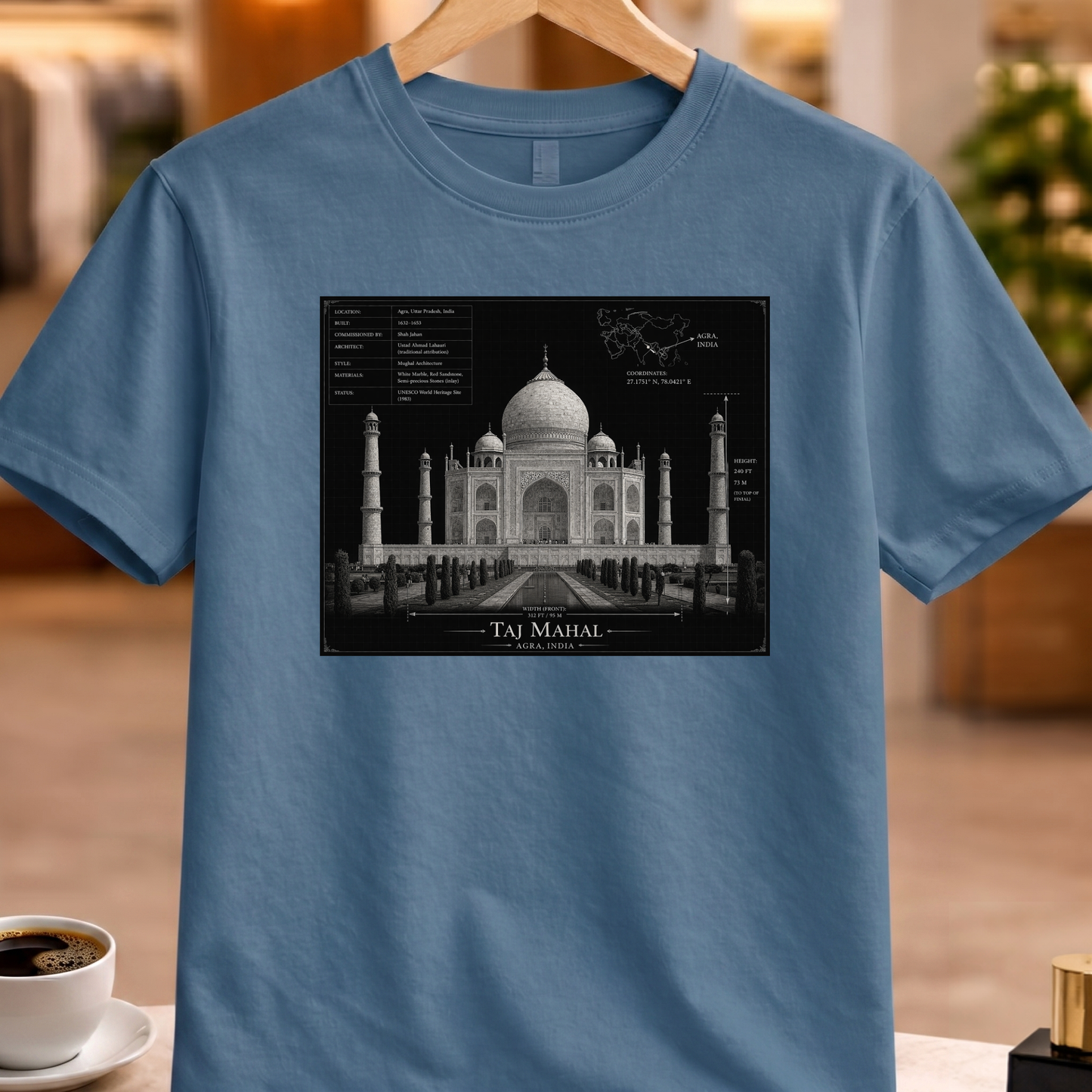 HERITAGE ARCHITECTURE TAJ MAHAL TEE