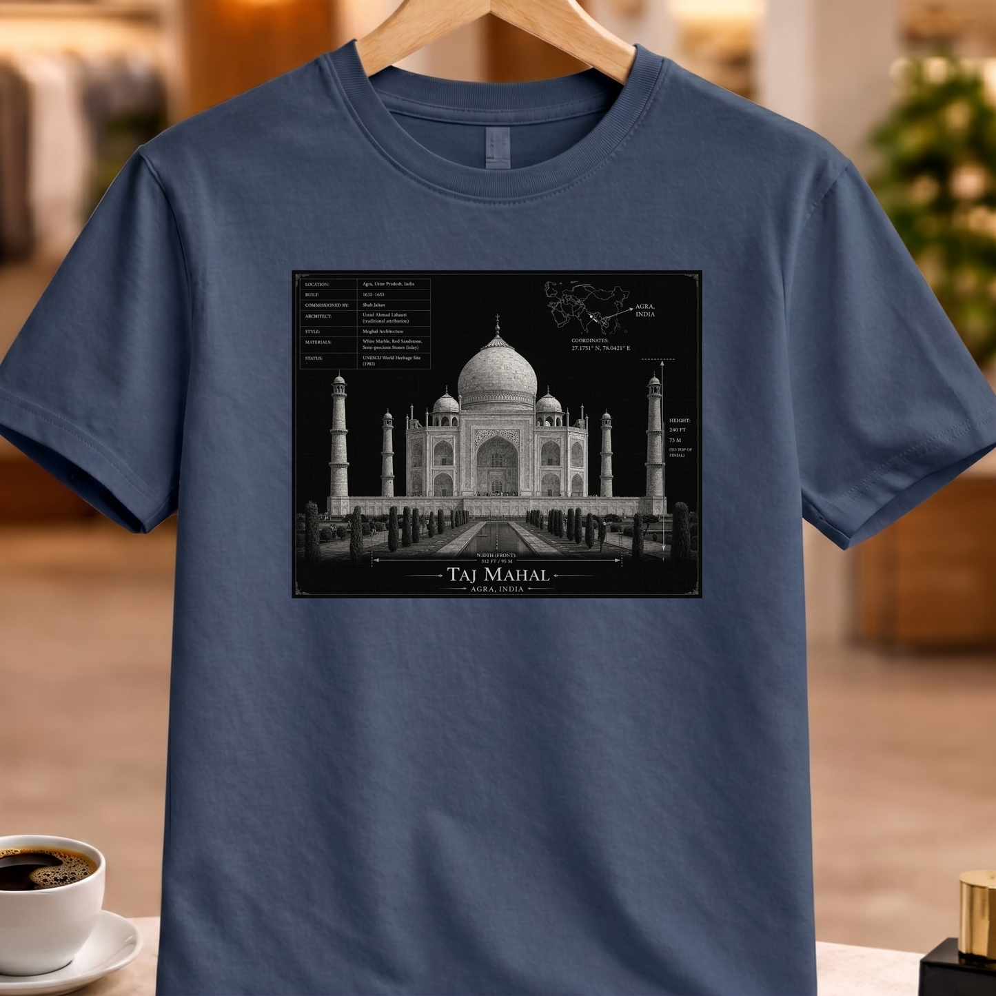 HERITAGE ARCHITECTURE TAJ MAHAL TEE