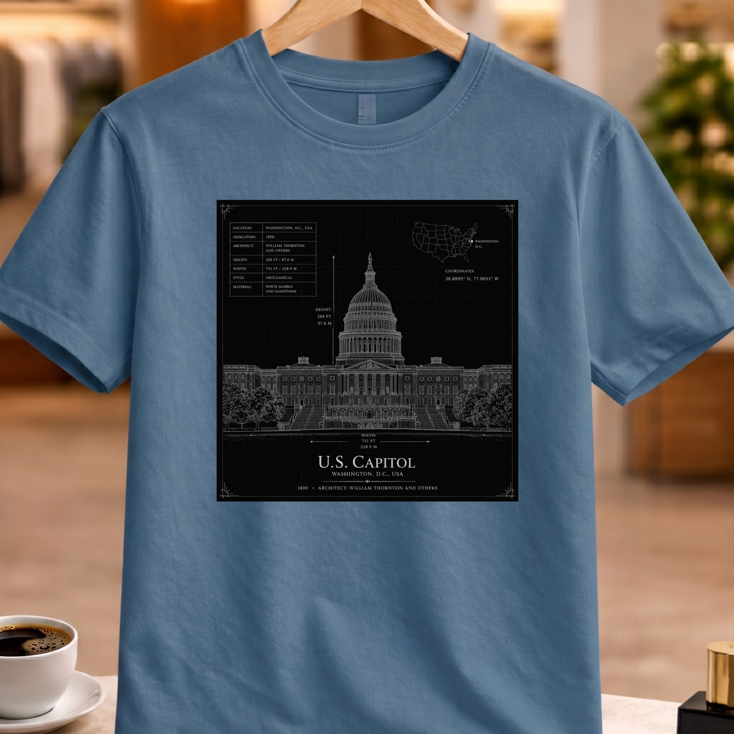 HERITAGE ARCHITECTURE U.S. CAPITOL TEE