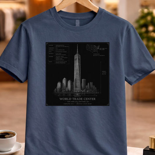 HERITAGE ARCHITECTURE WORLD TRADE CENTER TEE