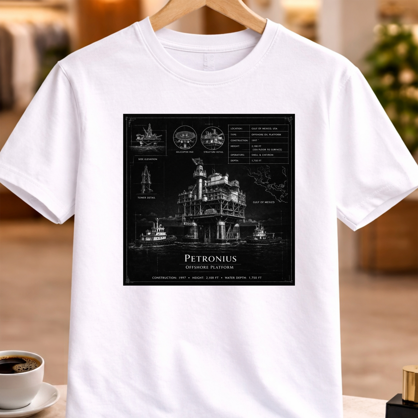 HERITAGE ARCHITECTURE PETRONIUS TEE
