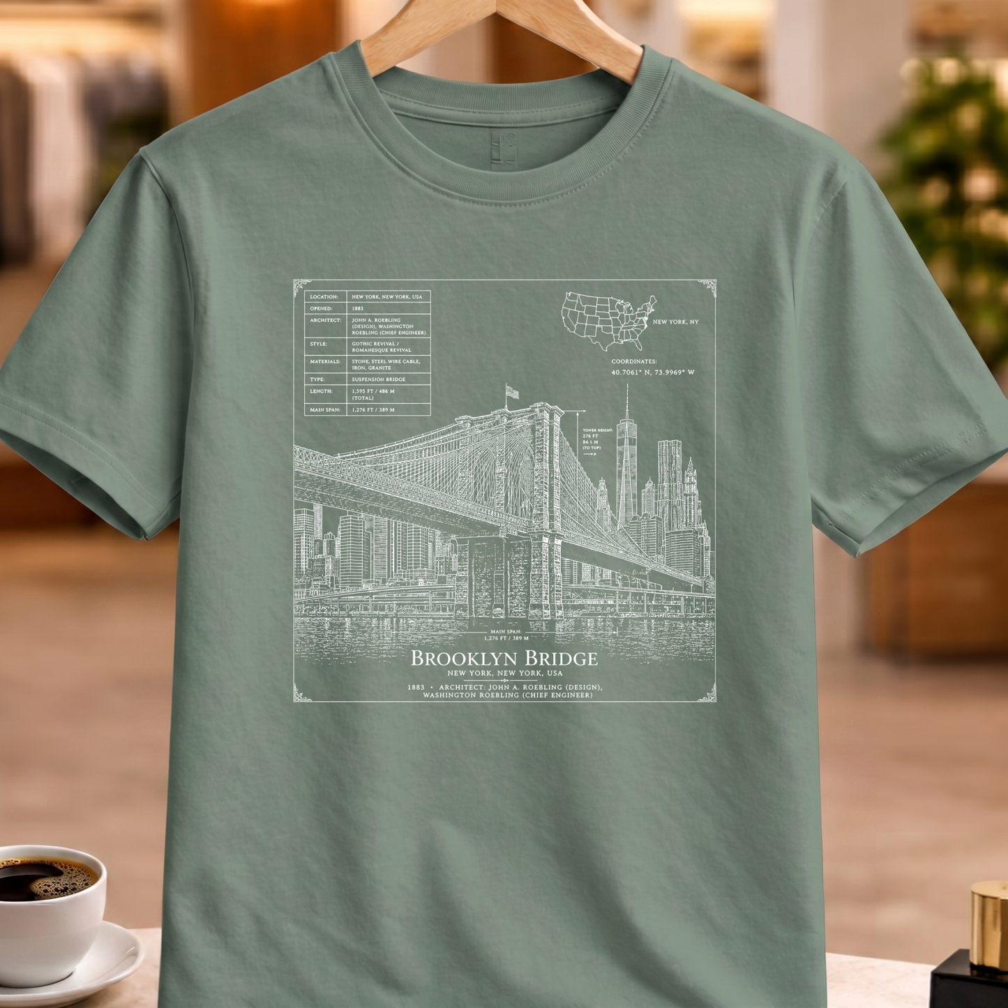 BROOKLYN BRIDGE T-SHIRT