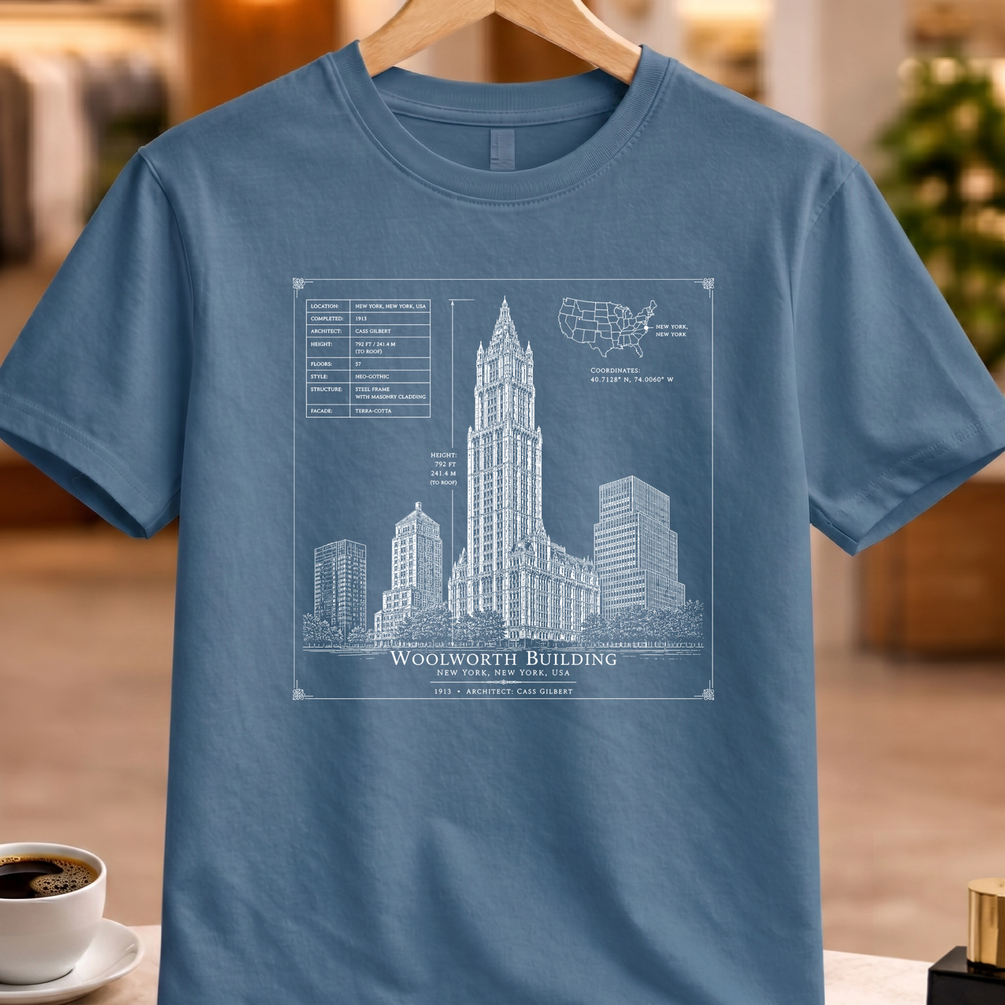 WOOLWORTH BUILDING T-SHIRT