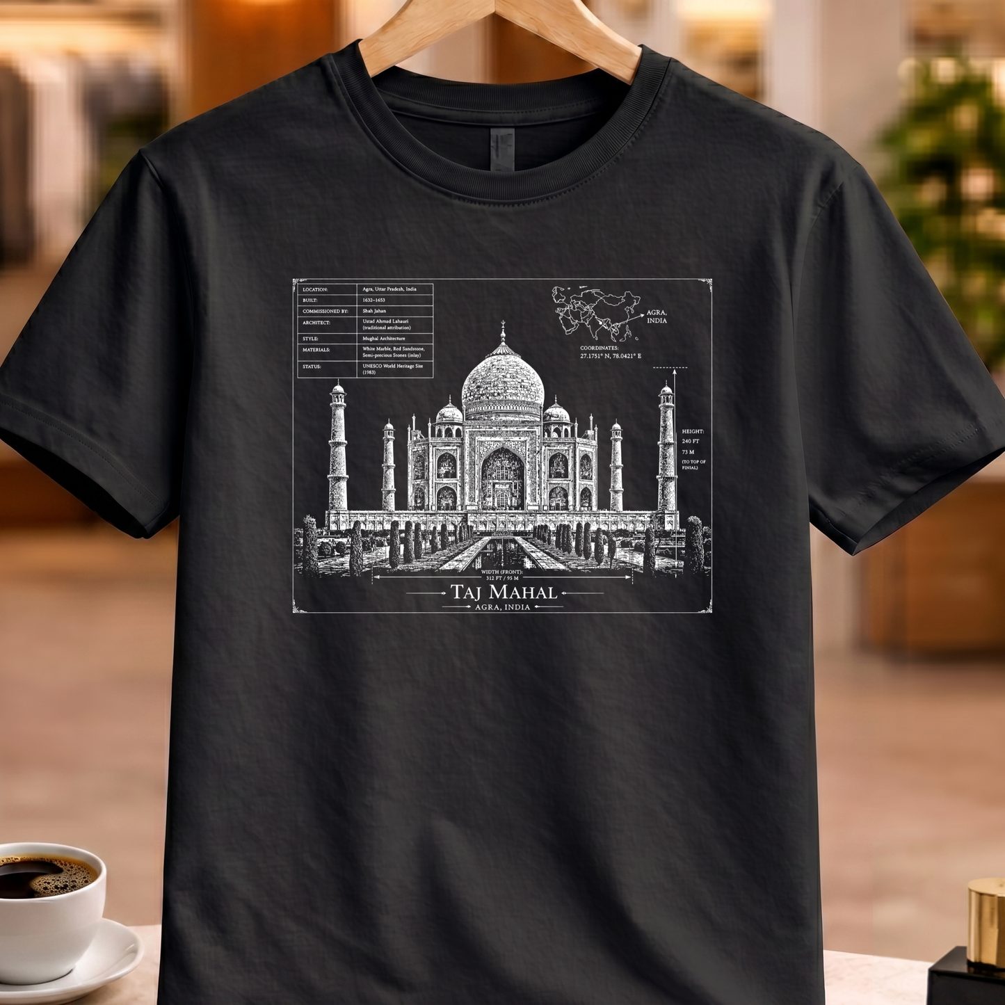 TAJ MAHAL T-SHIRT
