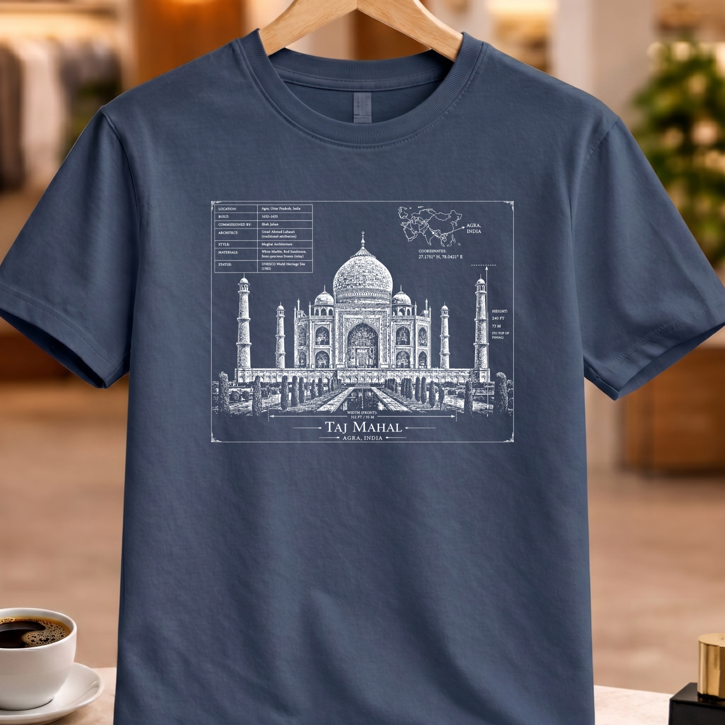 TAJ MAHAL T-SHIRT