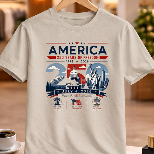 LANDMARKS OF FREEDOM T-SHIRT