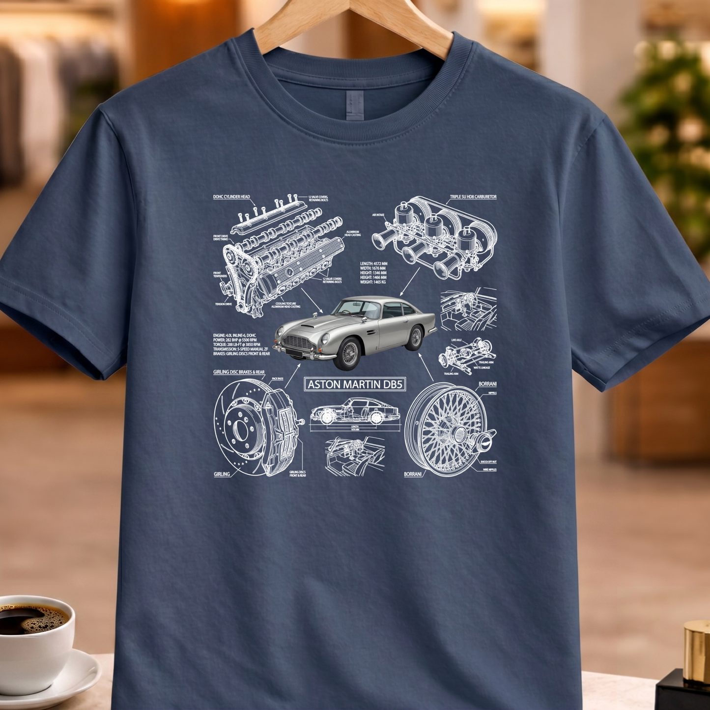 ASTON MARTIN DB5 T-SHIRT
