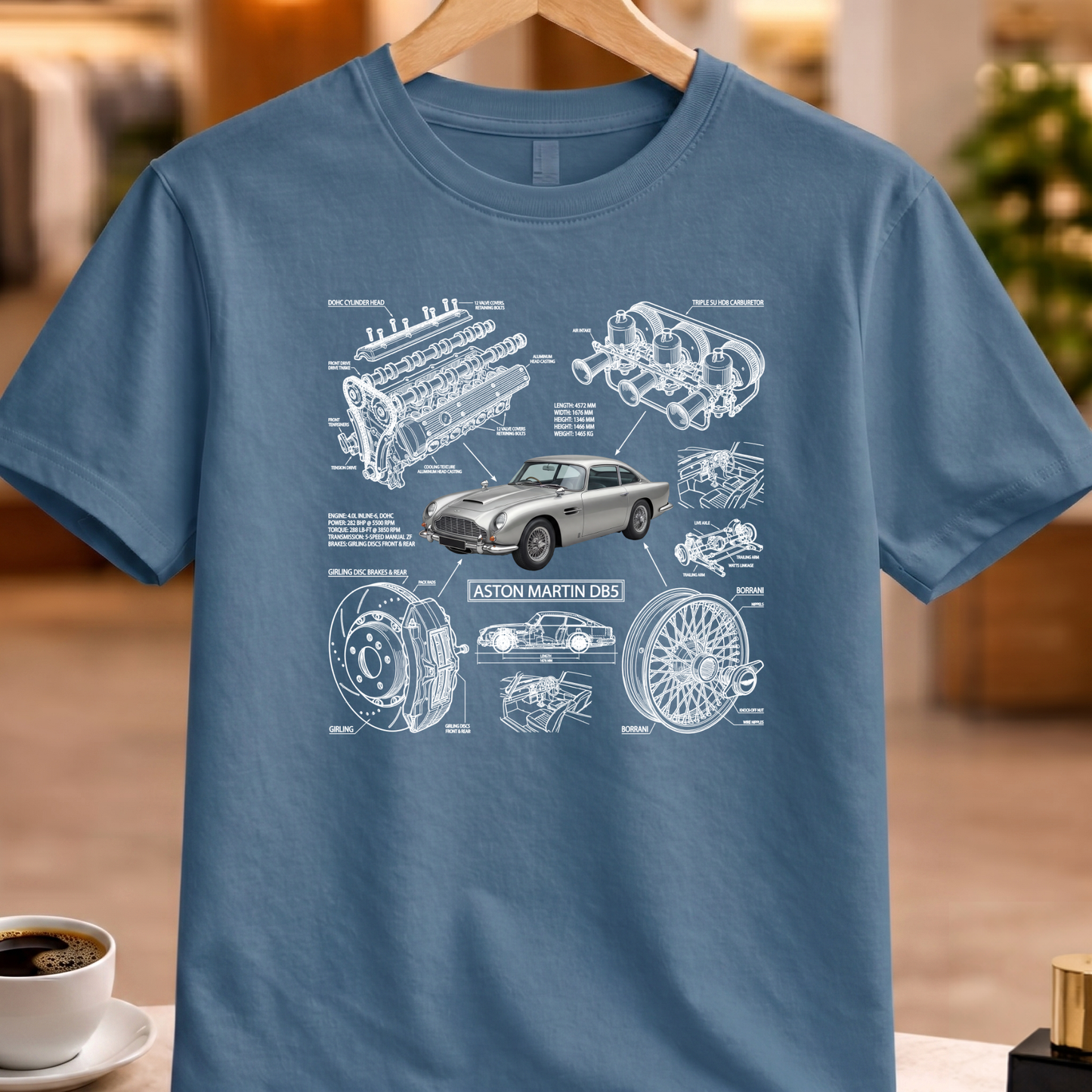 ASTON MARTIN DB5 T-SHIRT