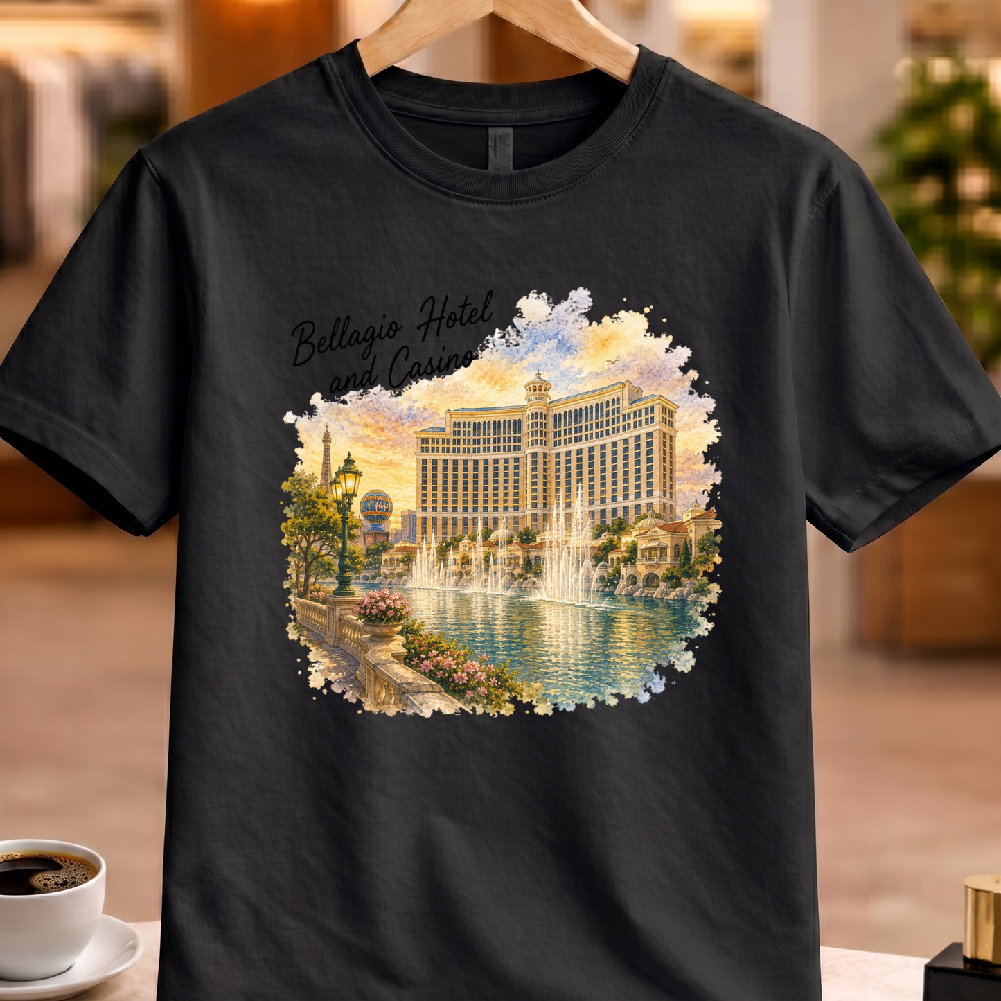BELLAGIO HOTEL AND CASINO ART TEE