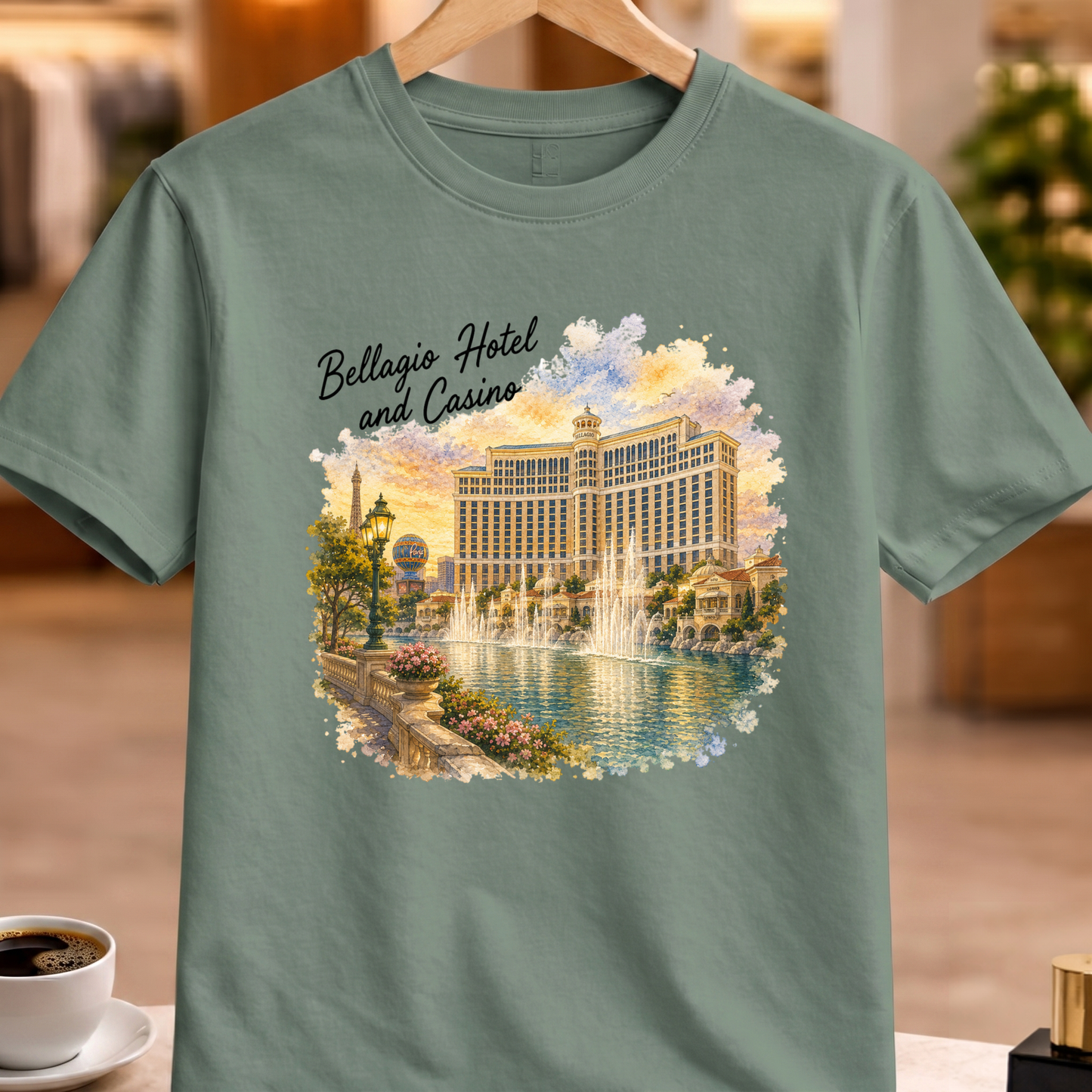 BELLAGIO HOTEL AND CASINO ART TEE