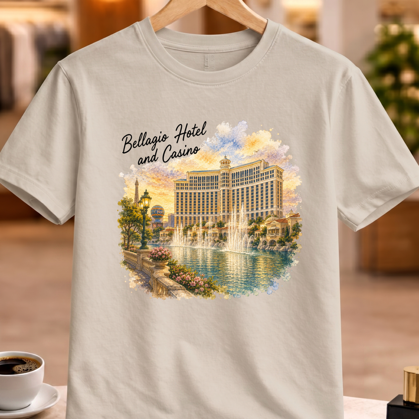 BELLAGIO HOTEL AND CASINO ART TEE