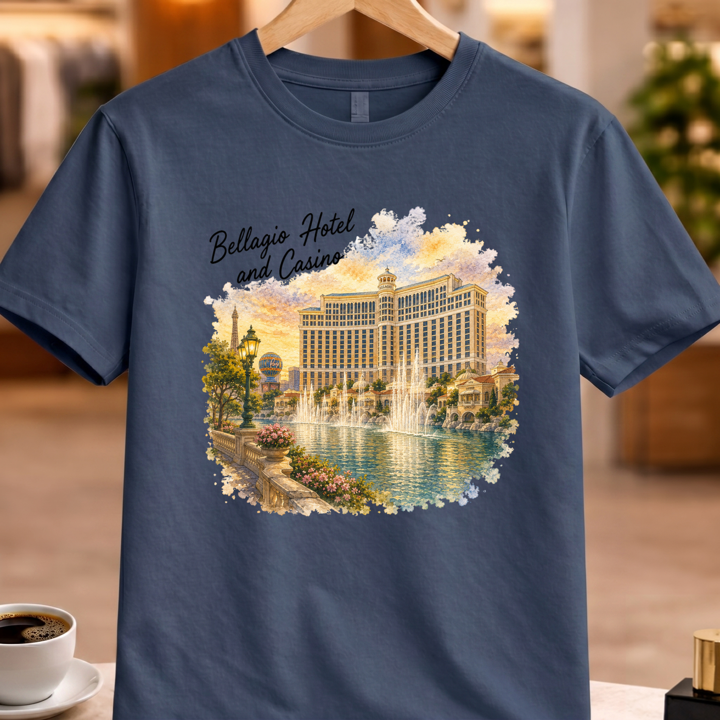 BELLAGIO HOTEL AND CASINO ART TEE