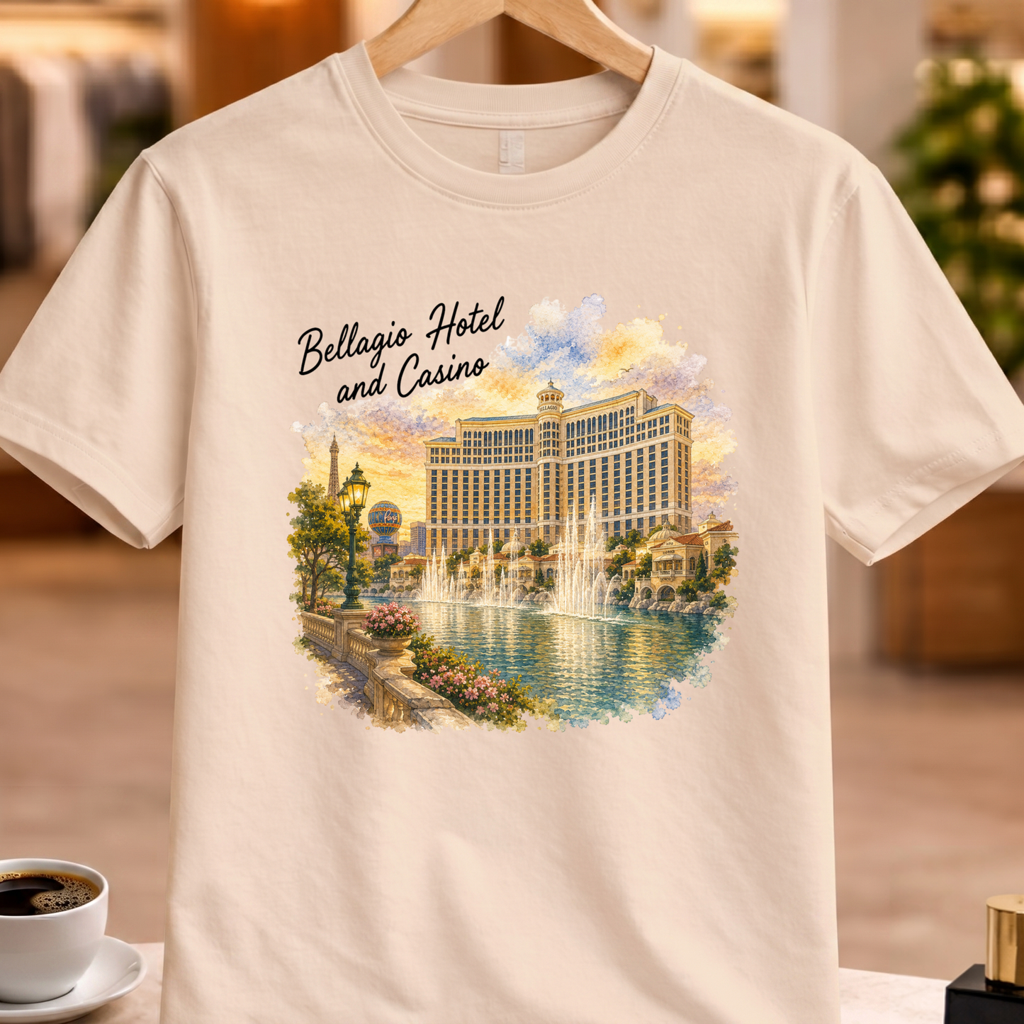 BELLAGIO HOTEL AND CASINO ART TEE