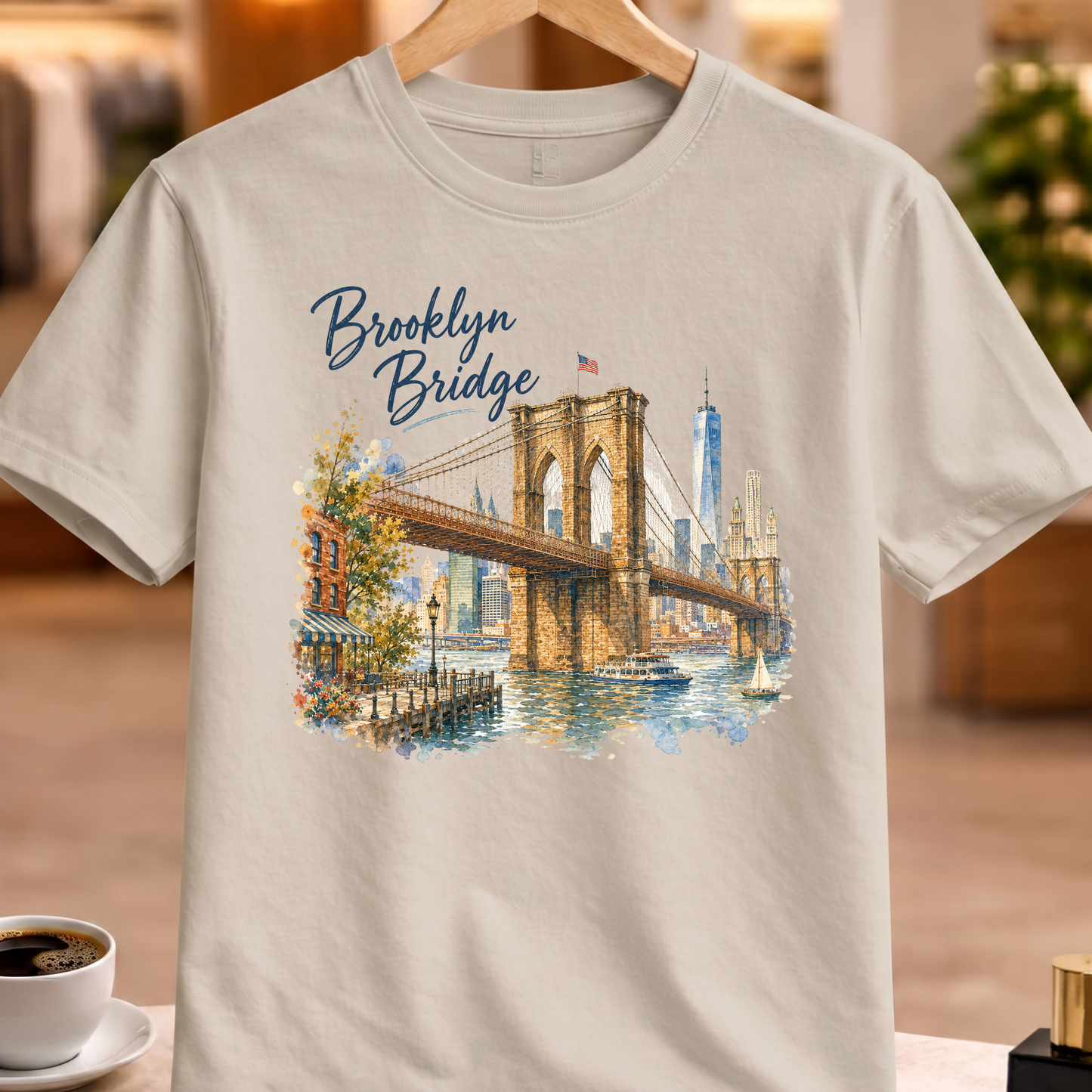 BROOKLYN BRIDGE ART TEE